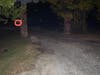 An image of the alleged "Weeping Lady of Archer Woods Cemetery" ghost appeared on a guest's photo taken Oct. 16 on a Graveside Paranormal ghost tour. 