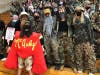 The 'Mac Dynasty' student section, a play on the reality TV series "Duck Dynasty" brought some serious fandom to Mother McAuley's win over Marist in the girls volleyball sectional. 