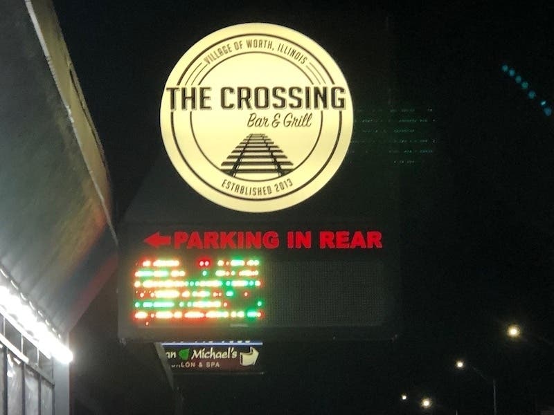 The Crossing Bar and Grill, 6959 W. 111th St., Worth.