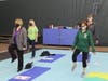 Evergreen Park Community High School teachers emphasized health and wellness for their Teachers Institute Day by participating in sports and exercises at the new  Sports Complex. 
