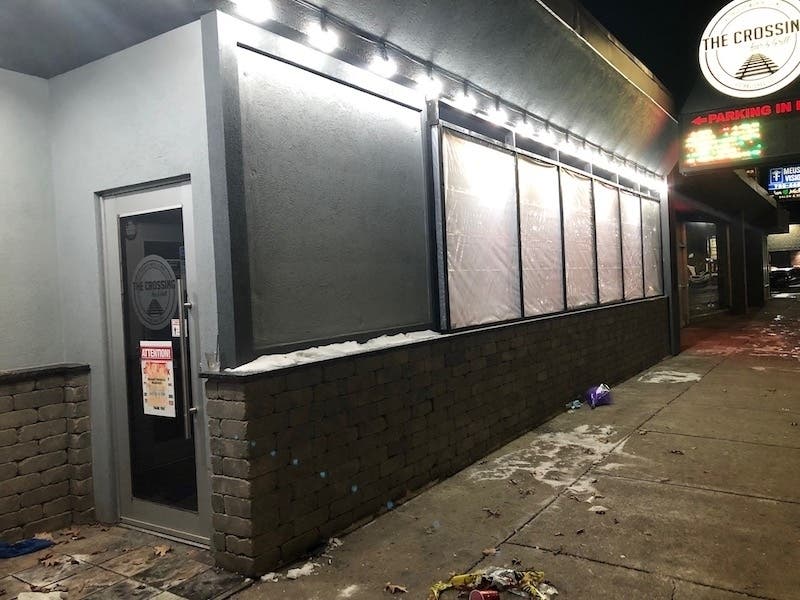 Crossing Bar and Grill, 6959 W. 111th St., Worth, where two men were shot to death on Jan. 10.