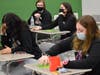 Students work on a project during Snowball 2022 at Evergreen Park Community High School. 