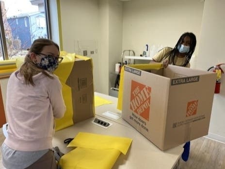 Central Middle School and the EP Library are soliciting donations for menstrual products from March 15 through March 30 for girls and women in need. 