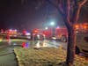 Fire crews respond to a house fire in the 9100 block of 169th Place in Orland Hills.