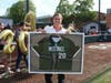 EPCHS alum and former White Sox reliever Donn Pall's old Mustang number 20 was retired  Monday.