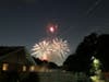 The Duffy Park fireworks show could be seen bursting in the sky from various vantage points throughout Evergreen Park.