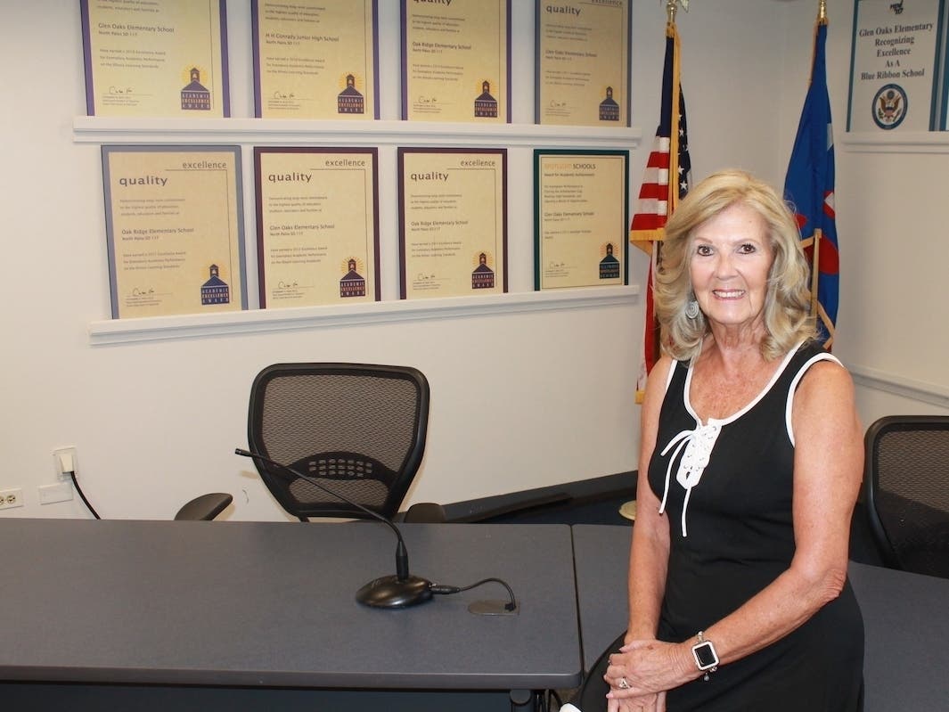 Marilyn Marino says goodbye after shaping the lives of scores of educators in North Palos Dist. 117.