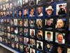 Fallen police officers' images wrap around the Beyond the Call of Duty mobile memorial.