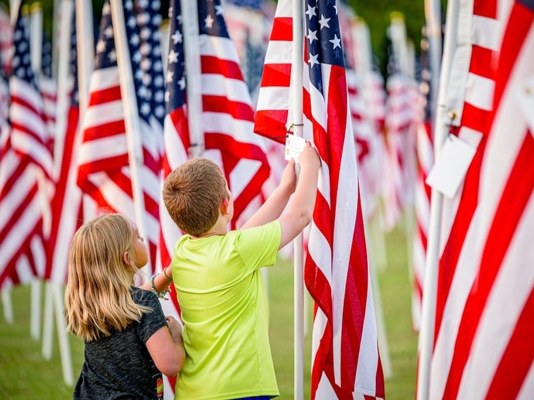Over 200 flags honoring local veterans will be on display Sept. 10 through Sept. 13 at Moraine Valley Community College. A dedication ceremony will take place Saturday.