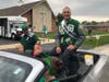 OLCHS teacher Pat Mayer, an alumnus and the 1983 OLCHS homecoming king will retire in December. Mayer was a grand marshal.