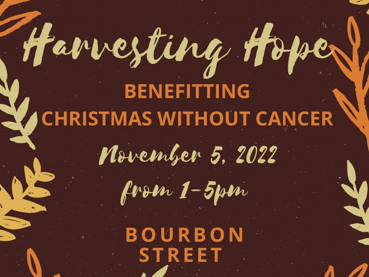 Christmas Without Cancer's popular fundraiser returns Nov. 5 at 115 Bourbon Street, featuring exciting raffles, games and live music.