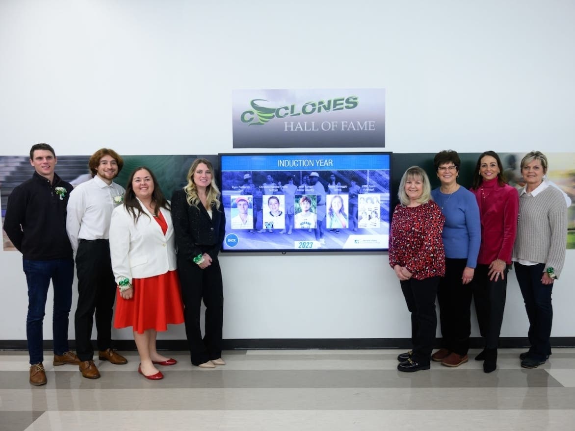 Four talented athletes and a successful volleyball team were inducted into the 2023 Moraine Valley Community College Athletics Hall of Fame.