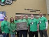 The Dist. 229 school board wanted to memorialize Dr. Riordan's 31-year commitment to Oak Lawn Community High School, where he started as a teacher. 