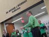 Oak Lawn Community High School Board of Education surprised superintendent Michael Riordan by dedicating the PAC in his honor. 