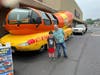 Everyone loves the hot dog on wheels. 