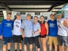 The Szykowny family, including Zach, Max, parents Dan and Suzanne, Alison, Justin and Charlie, will host the Bats For Brains Wiffle Ball Tournament July 22 at PBO Fields. 