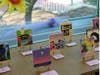 Close to 100 canvases were submitted to the Oak Lawn Public Library's Tiny Art Show. 