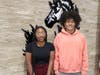 Sophomore class members of the EPCHS 2023 Homecoming Court Seyenna Billings and Lonnie Mosley 