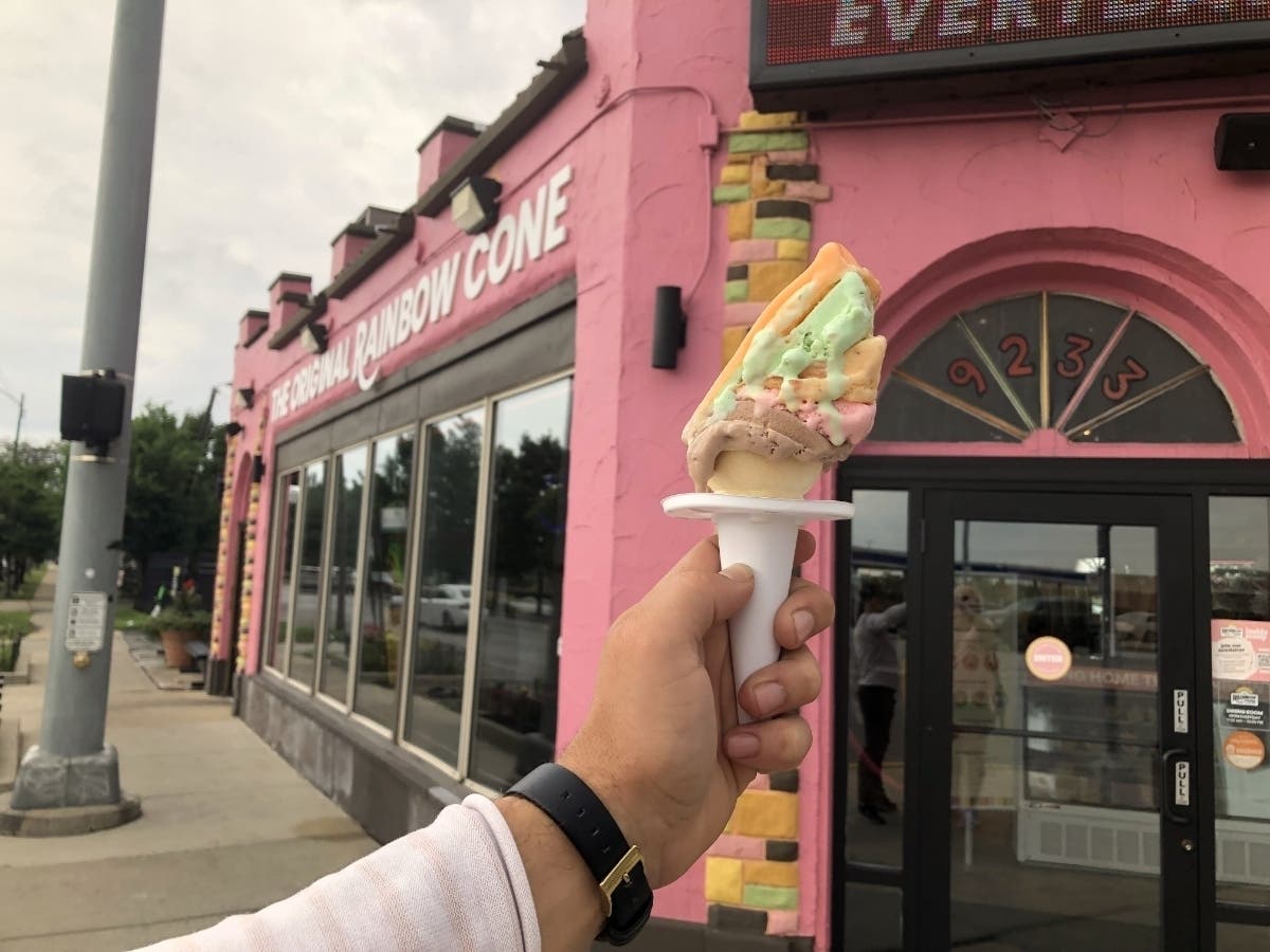 Sweeten up your Sweetest Day with a free rainbow cone Saturday, Oct. 21, with a purchase of $5 or more at Original Rainbow Cone locations.