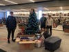 The EPCHS baseball team held a wiffle ball tournament for the little squirts to bring in toys for Toys for Tots. (Left to right) Thomas Gobby, Jack Hughes, and Rowan Smyth.
