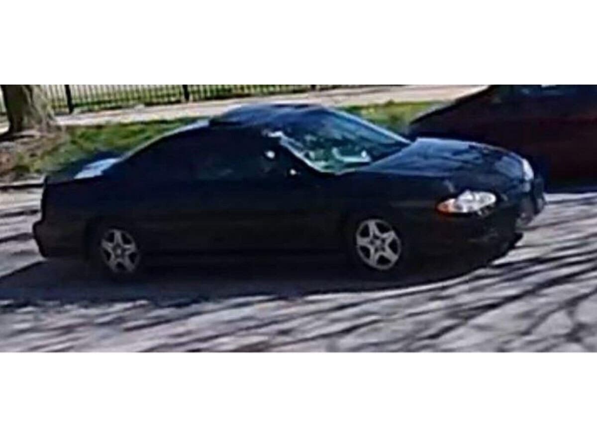 Photo of the actual car that Chicago police say struck a 15-year-old boy on Monday afternoon. The driver apparently gave false contact info, then drove off without sticking around.