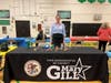 State Rep. Mary Gill (35th District) talked to students about careers in government. She also handed out orange Tic-Tacs which were hugely popular. 