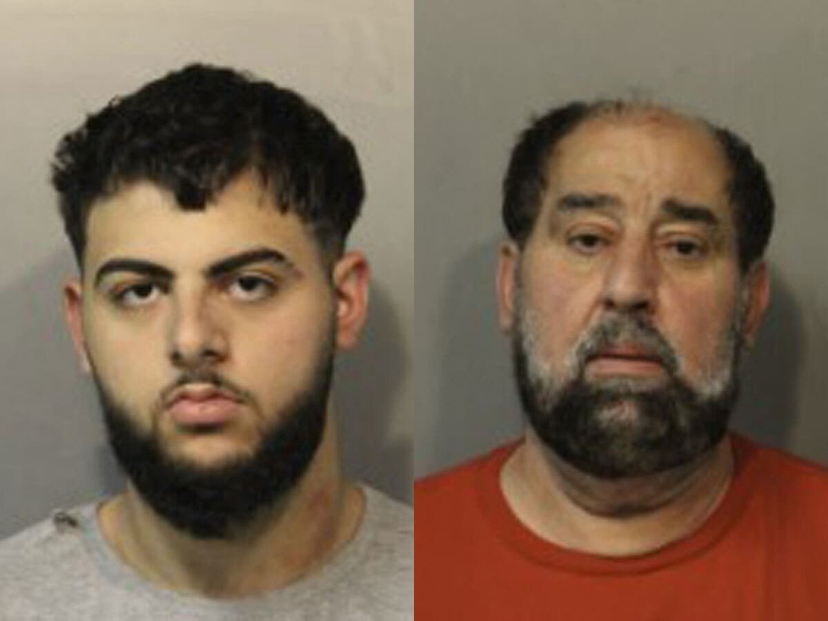 Sami Hirmiz, 19, and Faozi Hirmiz, 61.