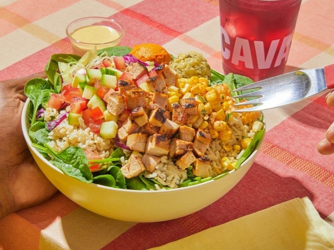 CAVA, now open in Evergreen Park, serves Mediterranean-inspired delicious food that helps people eat well and live well.