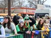 The rain did not dampen the spirits of parade goers at the South Side Irish Parade. 