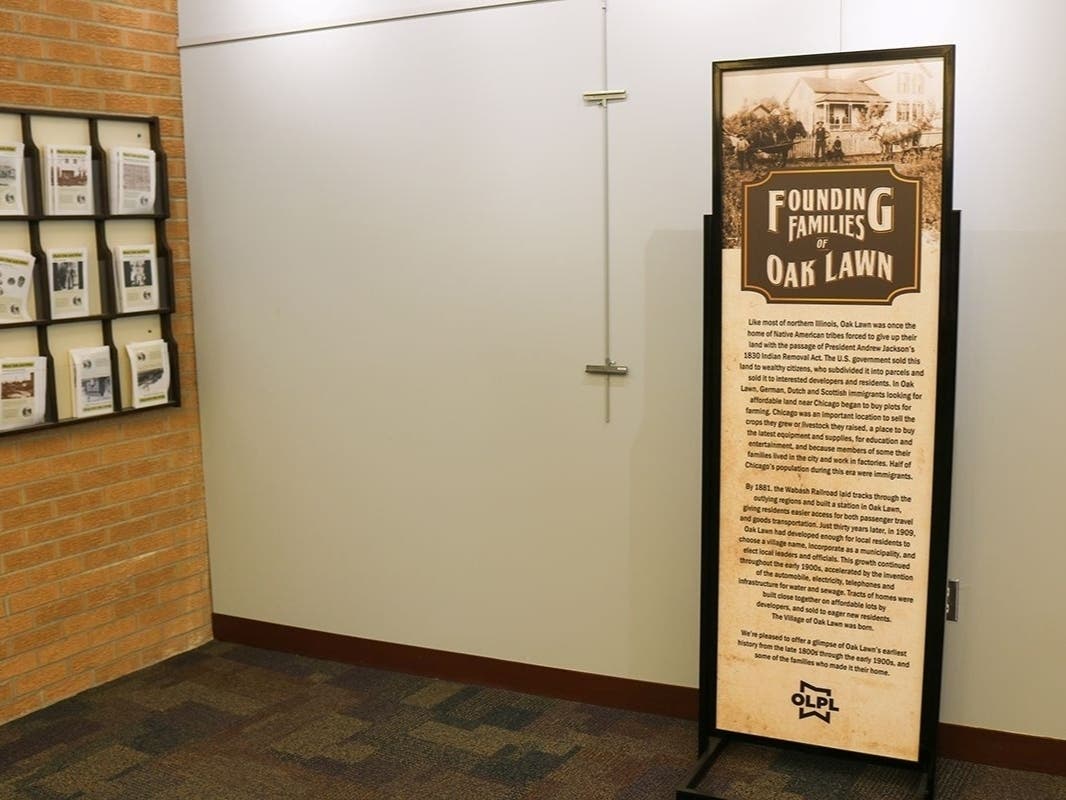 Olpl Library Oak Lawn Library Local History Exhibit Offers Fascinating Glimpse Into ...