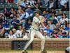 Oak Lawn senior Eli Kulpinski laid down a flawless squeeze bunt to push across an important insurance run late in the Spartans 10-7 rally against Reavis at the Friendly Confines. 