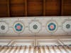 Colorful adorned details on the ceiling in the Walter R. Barker House as seen at the
check-in location for the 2026 BAPA Home Tour on Sunday, May 17.