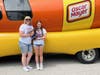 Our second wiener dog of the day, Mobi. We could not resist taking a picture of the wiener dog with the Wienermobile. 