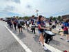 We dig the OLCHS Marching Band's patriotic tie-dyed tees. 