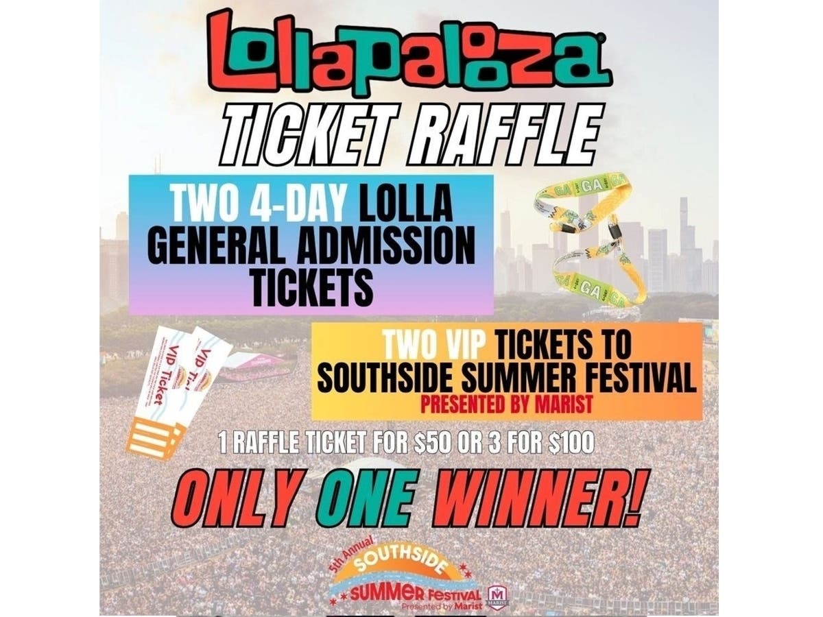 Win an unforgettable summer of live music in the Marist raffle for Lollapalooza and Southside Summer Festival tickets. The drawing is July 15.