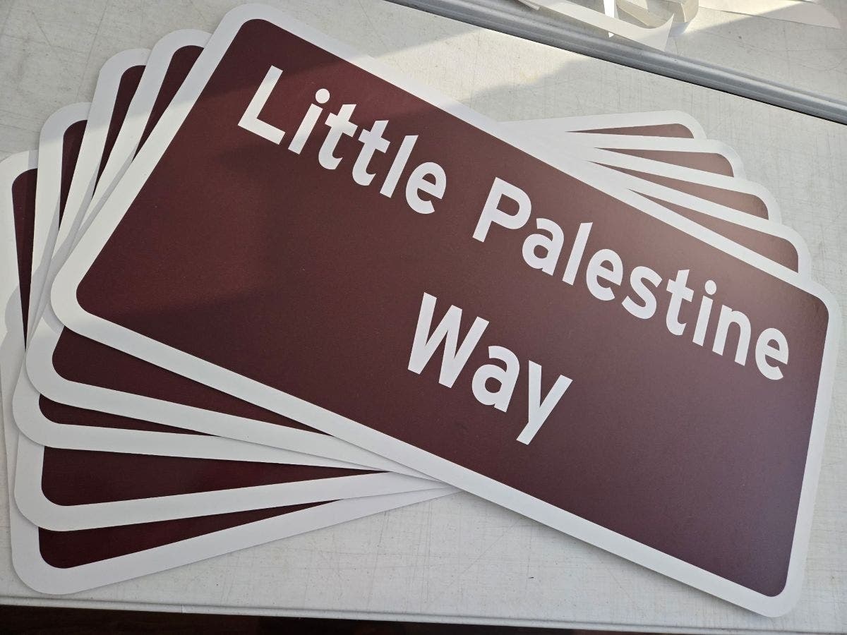Officials will dedicate a stretch of Harlem Avenue as "Little Palestine Way" and 87th Street as "Wadea Al-Fayoumi Way," Saturday, July 11.