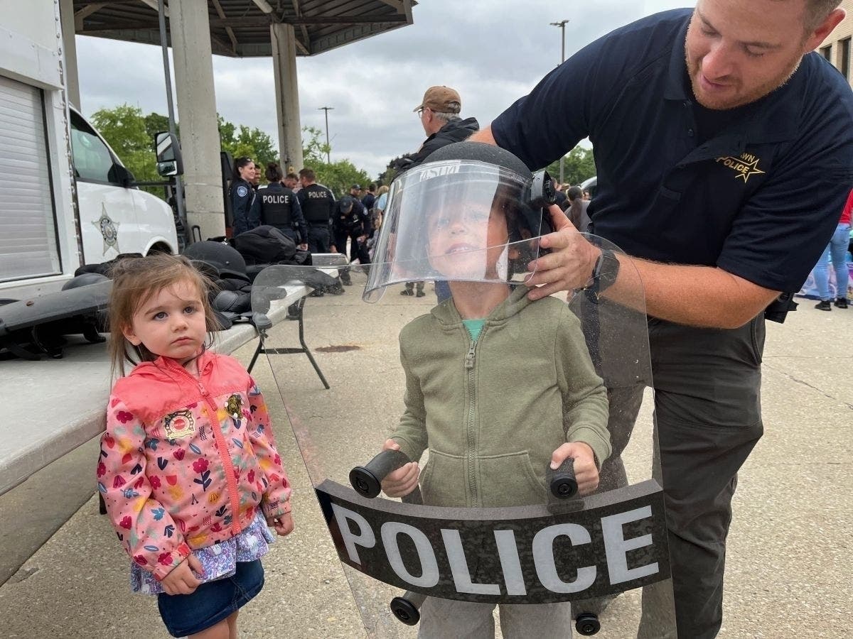 Leave the porch light on and join Oak Lawn first responders Tuesday, Aug. 4 on the Village Green for National Night Out.