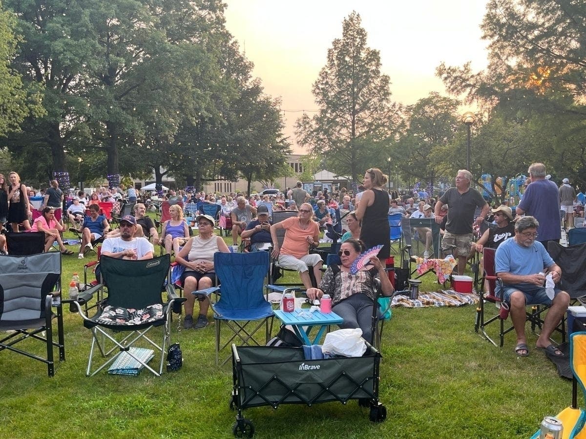 Bring your blankets, chairs, snacks and beverages to the Oak Lawn Village Green Sunday, Aug. 16, for a retro-dance experience with Funk'd Up.