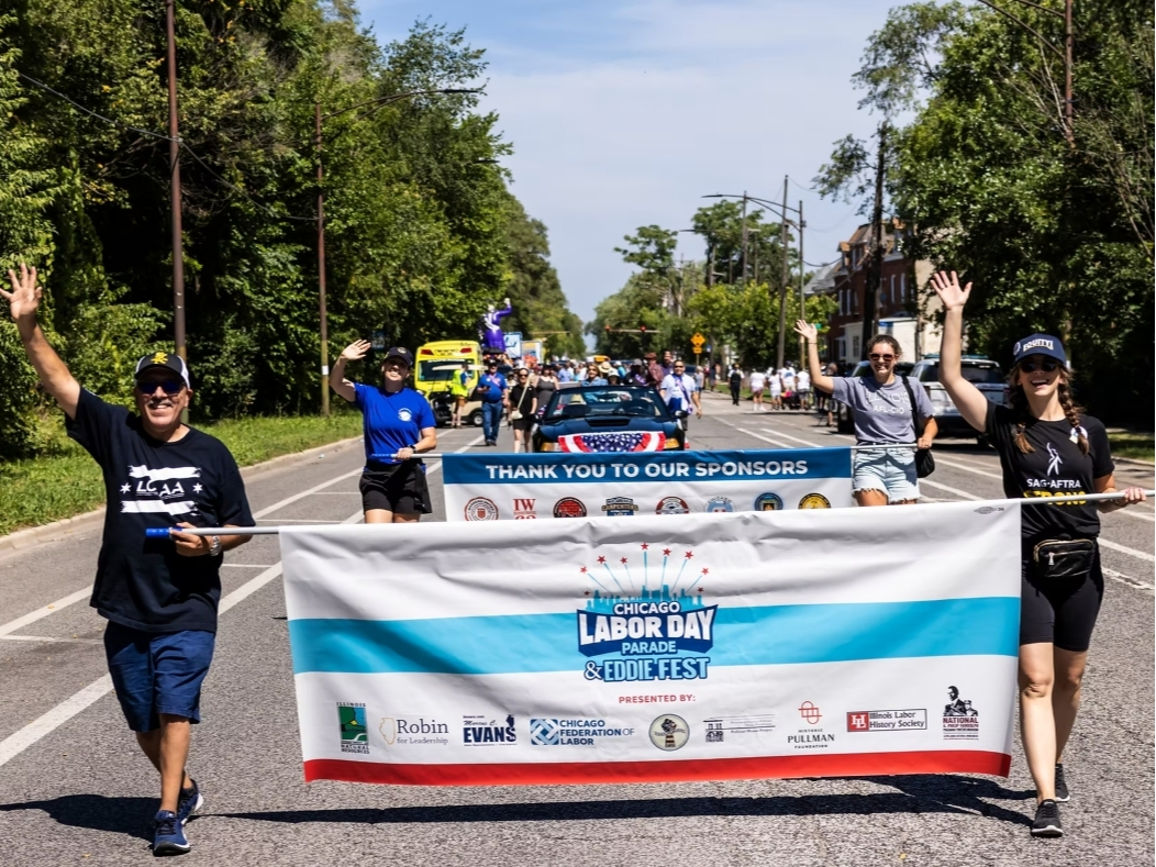 The Chicago Federation of Labor unites organized labor Monday, Sept. 7, for the Labor Day Parade and Eddie Fest at Steelworkers Park in historic Pullman.