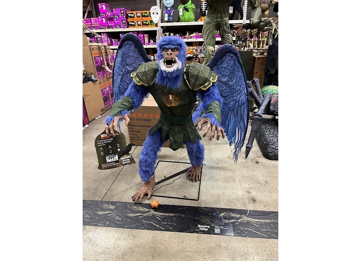 We want a whole lawn full of flying monkeys on Halloween, available at Home Depot for only $199. Patch is compiling its 2026 guide to Chicagoland's Best Halloween Yard Displays. You know what to do: submit your yard haunt today.