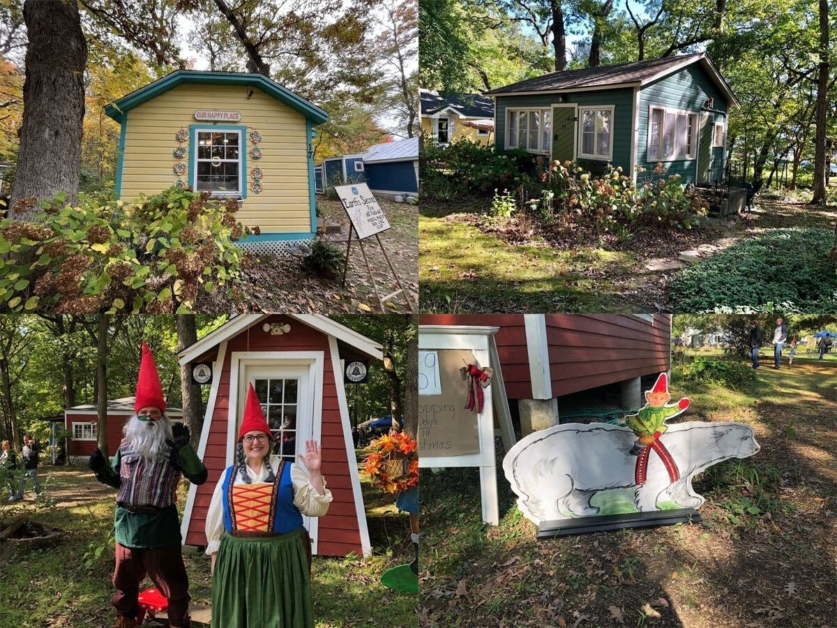 Historic Good Templar Park's 'Cottages In The Woods' features artisans, crafts, food and Viking ship tours Oct. 17 and Oct. 18 in Geneva.