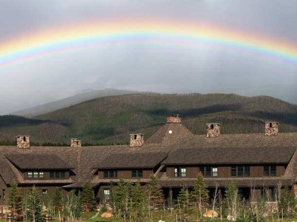 The award-winning lodge is just one of the many amenities and services Devil's Thumb Ranch offers guests amidst 6,000 acres of privately owned wilderness