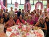 Nearly 30 past Komen North Jersey volunteers took part in Hatcher Micone’s 100th birthday celebration last week. 