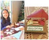 Hana Baker, a fifth grade student made beautiful handmade cards