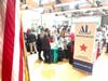 Large crowds fill the Senior Center.