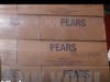 Cases of Pears