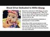 Blood Drive Dedicated to Millie Khong