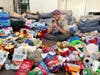 His Eagle Project collected hundreds of supply items for Dog Rescue Organizations