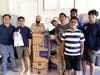 Scouts helped make and distribute Emergency Kits