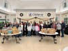 Thirty Volunteers assembled the Gift bags at the CityServe office